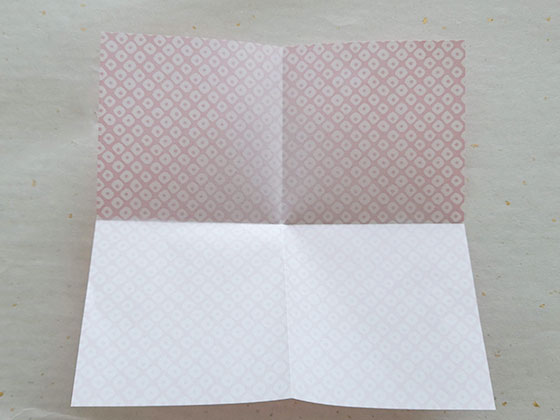 折り紙を使ったラッピング方法