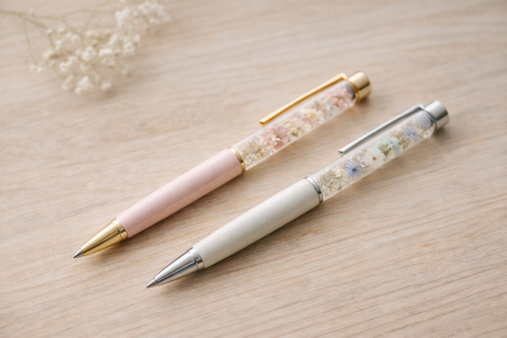 ハーバリウムのボールペン