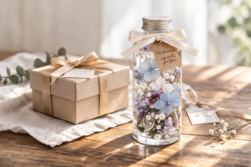 ハーバリウムのギフト