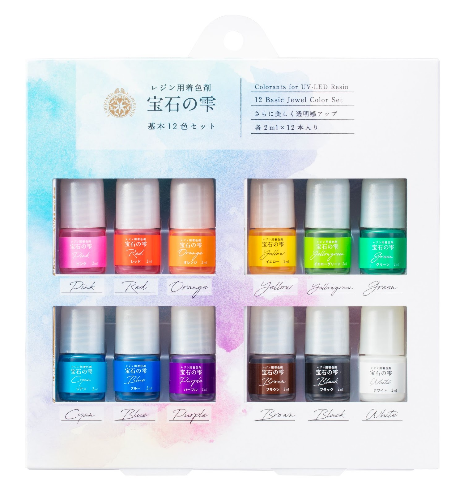 パジコのレジン用着色剤セット「宝石の雫」イメージ画像