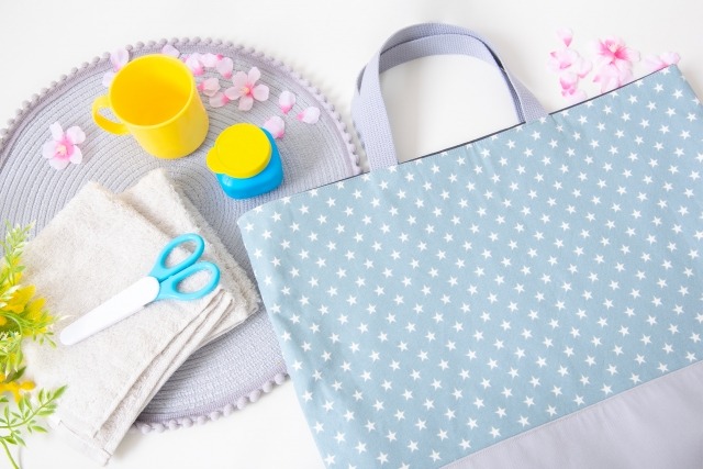 ハンドメイドの入園準備グッズ