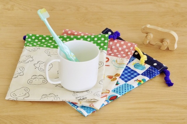 入園準備に必須のコップ袋