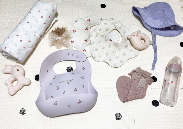 ハンドメイドベビーグッズの例