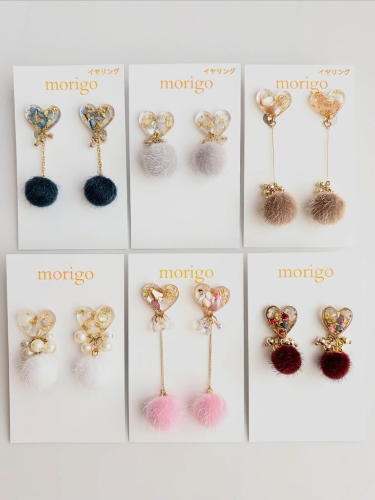 レジンアクセサリーの冬デザインmorigoさんのデザイン2