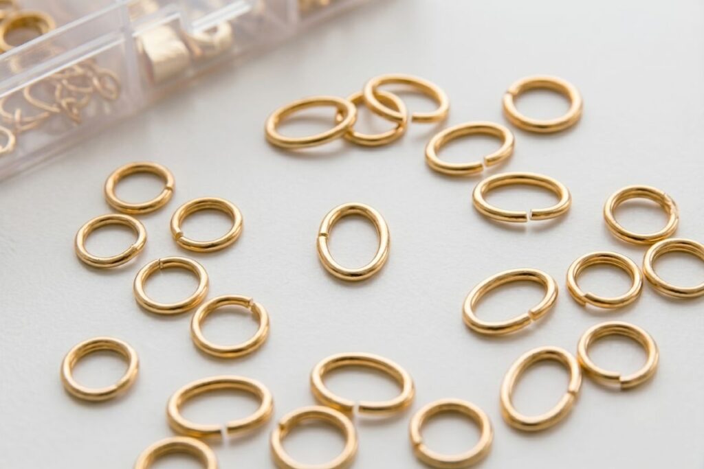 ハンドメイドアクセサリー金具の選び方カンのイメージ